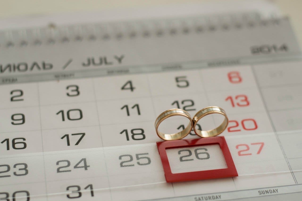 Благоприятные даты для свадьбы в 2023 году